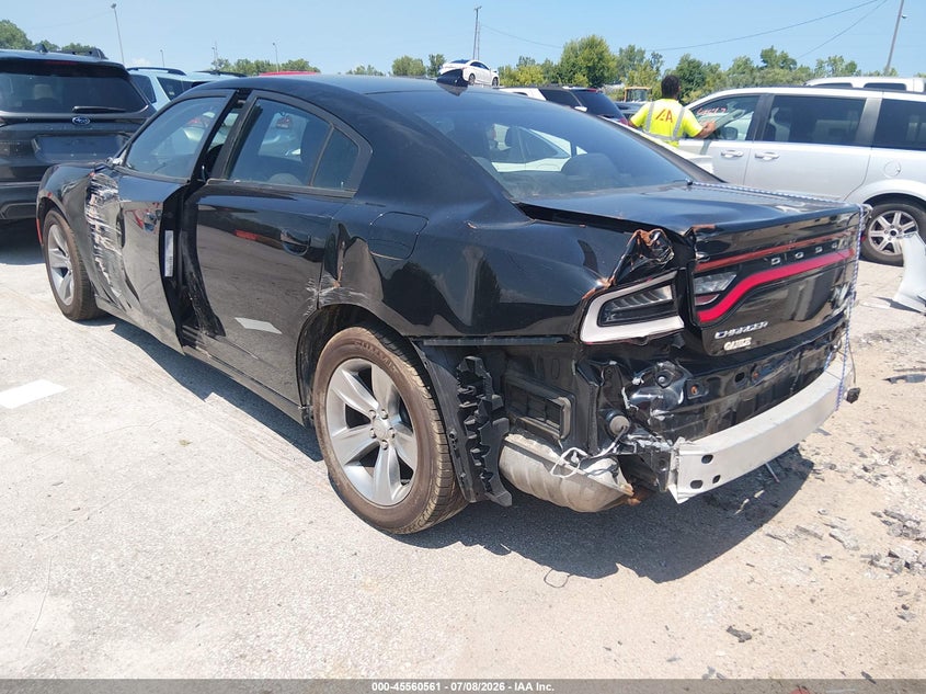 2016 Dodge Charger VIN 2C3CDXHG3GH302582 IAAI salvage auction — LEFT SIDE, Original (Ohio), sold $1,700 on 2026-08-15 (photo 3)