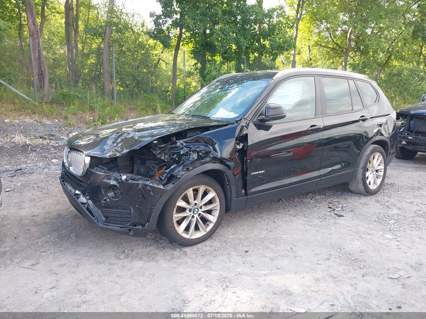 2015 BMW X3 VIN 5UXWX9C54F0D47147 IAAI salvage auction — FRONT END, Mv-907A (New York), sold $25 on 2026-07-21 (photo 2)