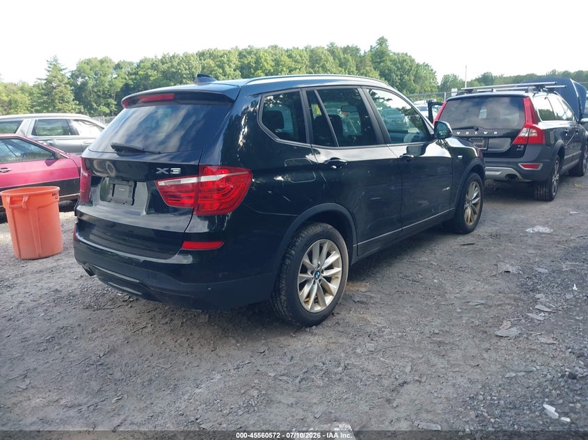 2015 BMW X3 VIN 5UXWX9C54F0D47147 IAAI salvage auction — FRONT END, Mv-907A (New York), sold $25 on 2026-07-21 (photo 4)