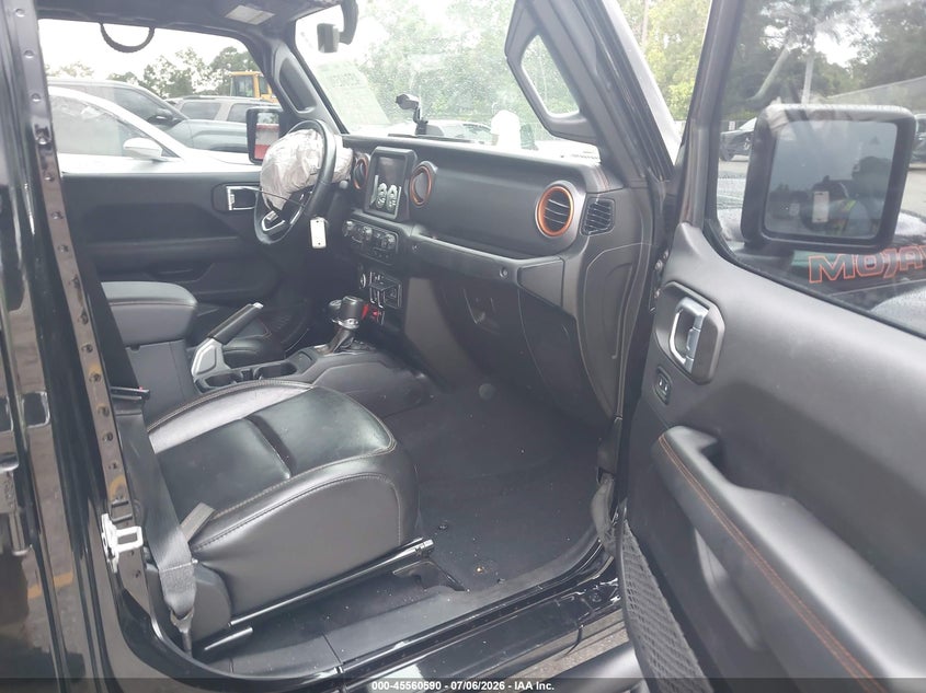 2021 Jeep Gladiator VIN 1C6JJTEGXML582242 IAAI salvage auction — FRONT END, Salvage Title, sold $12,850 on 2026-07-27 (photo 5)