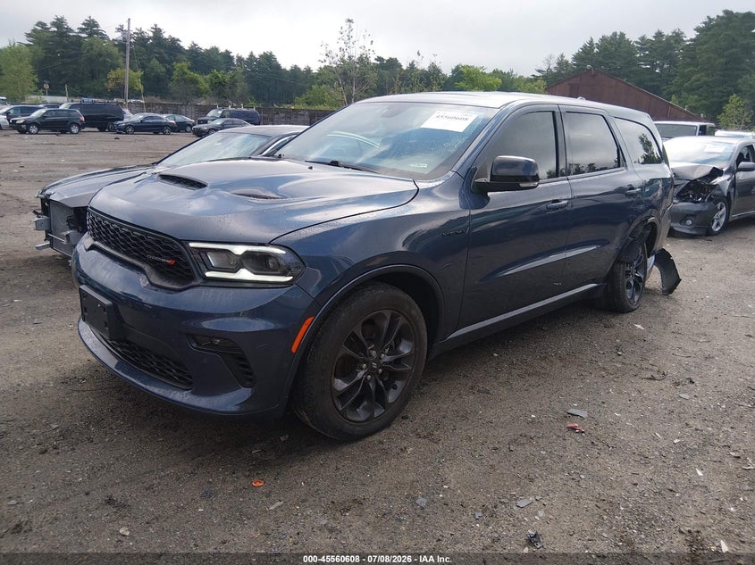 2021 Dodge Durango VIN 1C4SDJCT5MC848629 IAAI salvage auction — LEFT REAR, Wait Title, sold $18,400 on 2026-08-28 (photo 2)