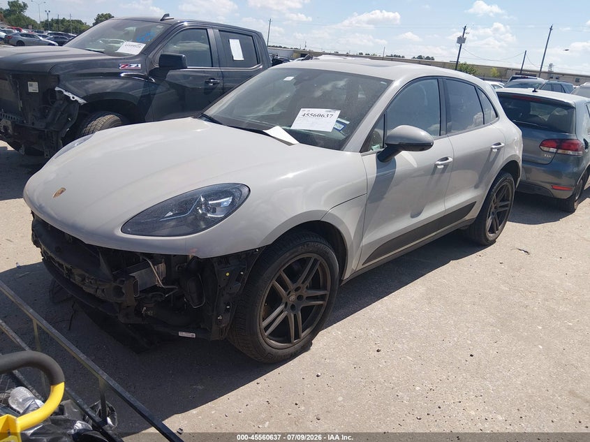 2021 Porsche Macan VIN WP1AA2A59MLB08465 IAAI salvage auction — FRONT END, Salvage Title, sold $22,800 on 2026-08-06 (photo 2)