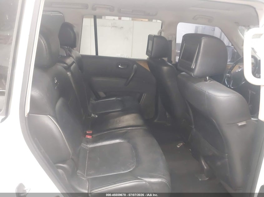 2012 Infiniti Qx56 VIN JN8AZ2NC9C9316770 IAAI salvage auction — LEFT SIDE, Salvage (Arizona), sold $1,500 on 2026-07-28 (photo 8)