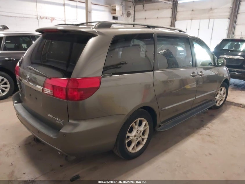 2004 Toyota Sienna VIN 5TDZA22C04S034952 IAAI salvage auction — NORMAL WEAR, Clear (Minnesota), sold $400 on 2026-07-22 (photo 4)