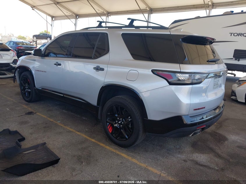 2021 Chevrolet Traverse VIN 1GNERKKW9MJ122775 IAAI salvage auction — FRONT END, Salvage (California), sold $5,800 on 2026-07-31 (photo 3)