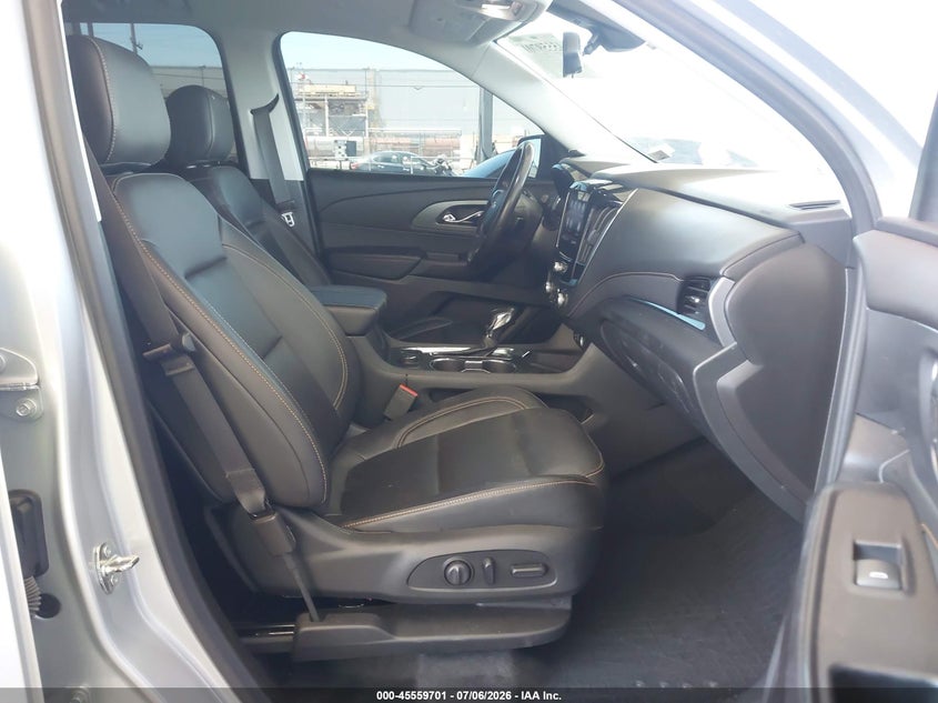 2021 Chevrolet Traverse VIN 1GNERKKW9MJ122775 IAAI salvage auction — FRONT END, Salvage (California), sold $5,800 on 2026-07-31 (photo 5)