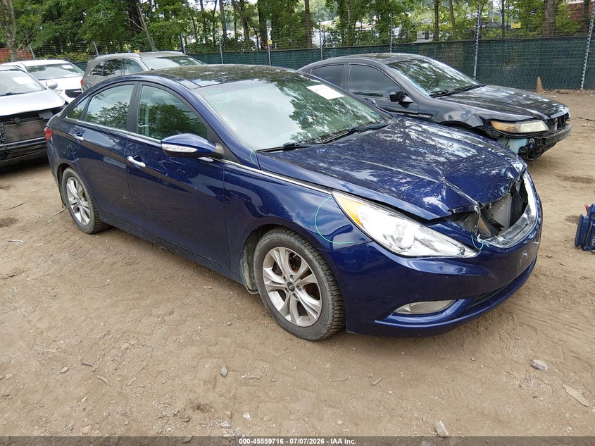 2012 Hyundai Sonata VIN 5NPEC4AC4CH391612 IAAI salvage auction — FRONT END, Clear (Virginia), sold $750 on 2026-07-23 (photo 1)