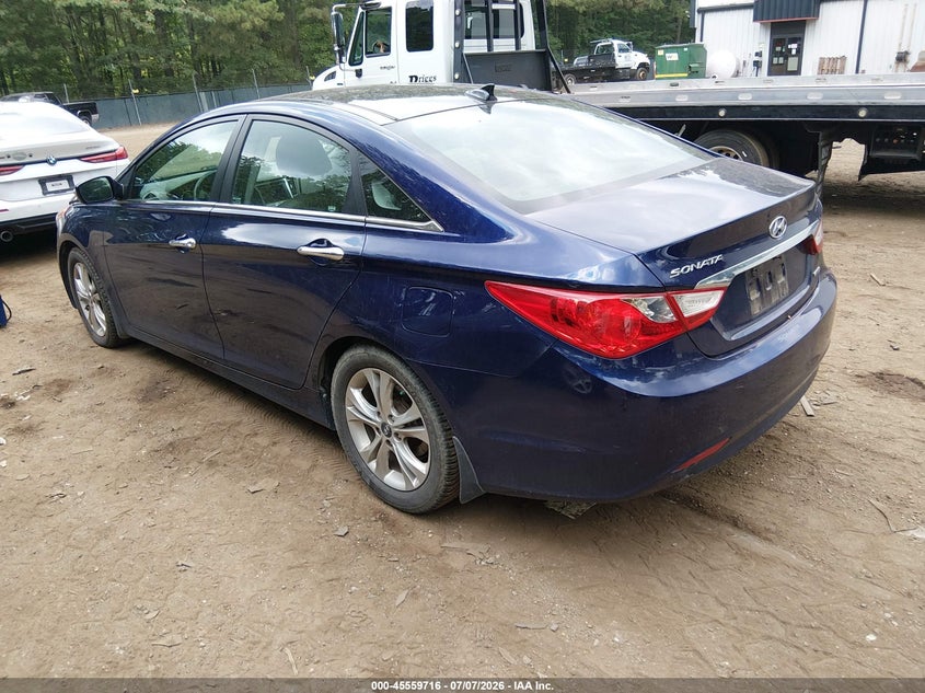2012 Hyundai Sonata VIN 5NPEC4AC4CH391612 IAAI salvage auction — FRONT END, Clear (Virginia), sold $750 on 2026-07-23 (photo 3)