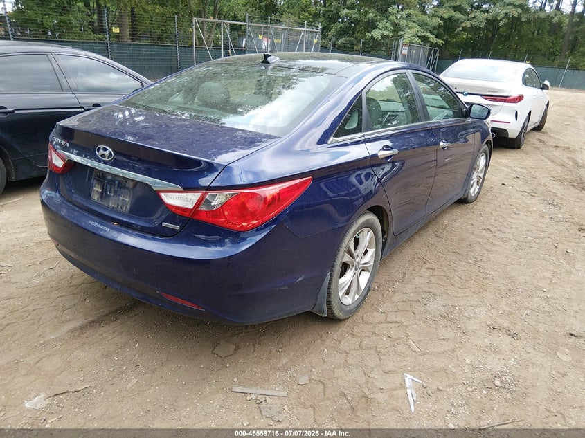 2012 Hyundai Sonata VIN 5NPEC4AC4CH391612 IAAI salvage auction — FRONT END, Clear (Virginia), sold $750 on 2026-07-23 (photo 4)