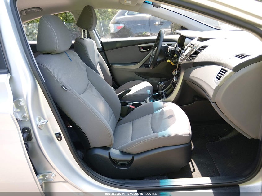 2015 Hyundai Elantra VIN KMHDH4AE8FU260770 IAAI salvage auction — THEFT, Salvage - Greater Than 75% (Maryland), sold $1,600 on 2026-07-29 (photo 5)