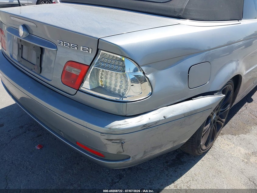2004 BMW 3 series VIN WBABW33484PL31863 IAAI salvage auction — REAR END, Salvage (California), sold $475 on 2026-07-22 (photo 6)