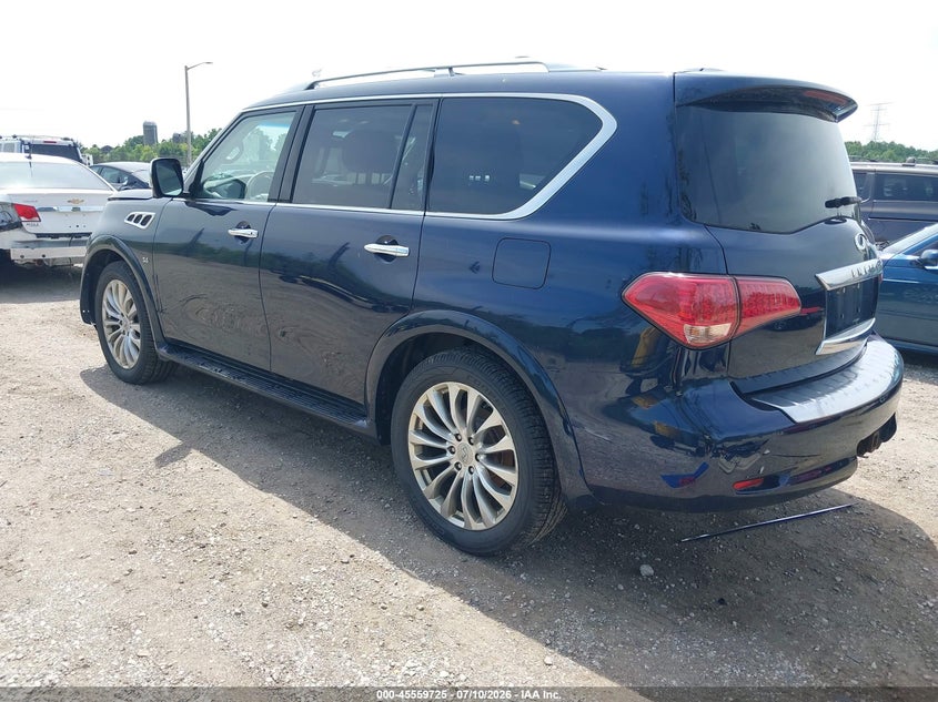 2015 Infiniti Qx80 VIN JN8AZ2NE4F9083094 IAAI salvage auction — FRONT END, Clear (Wisconsin), sold $4,475 on 2026-07-28 (photo 3)