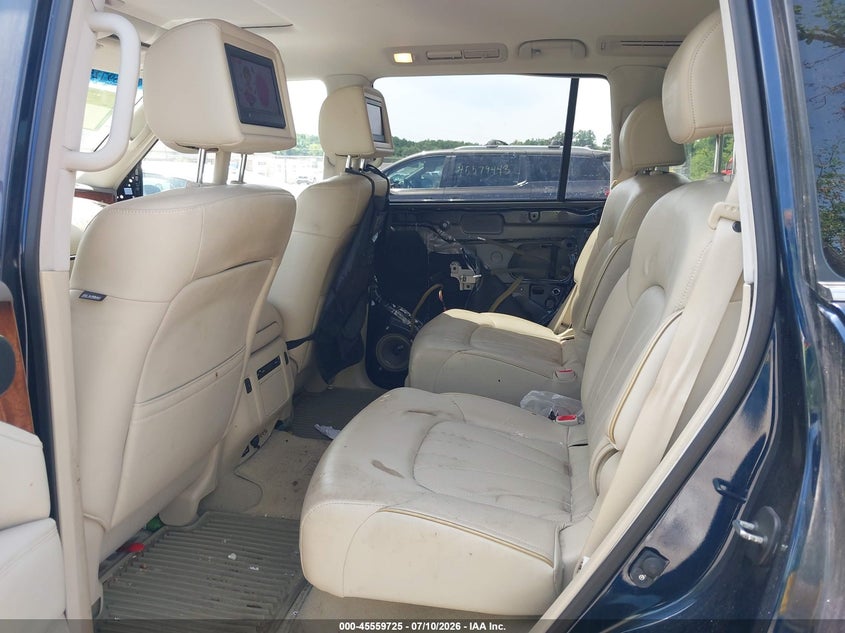 2015 Infiniti Qx80 VIN JN8AZ2NE4F9083094 IAAI salvage auction — FRONT END, Clear (Wisconsin), sold $4,475 on 2026-07-28 (photo 8)