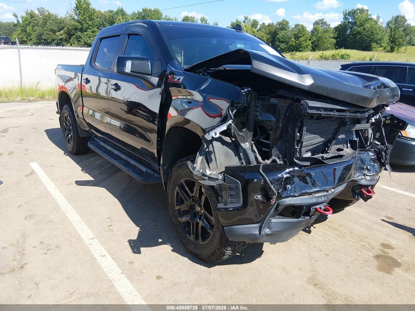 2022 Chevrolet Silverado VIN 3GCPYFED2NG175813 IAAI salvage auction — FRONT END, Salvage (Mississippi), sold $9,100 on 2026-07-30 (photo 1)