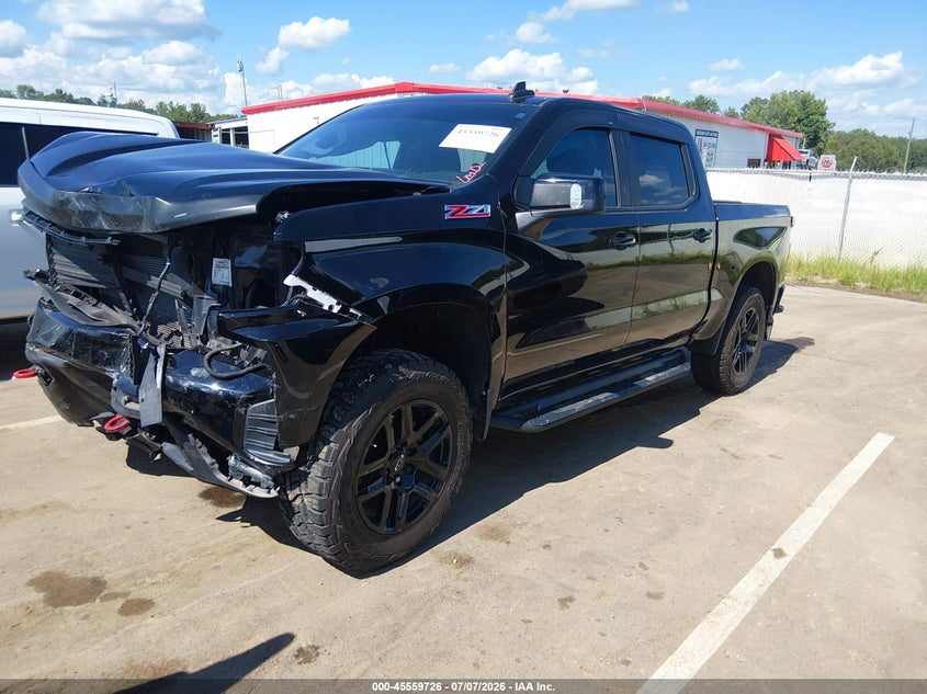2022 Chevrolet Silverado VIN 3GCPYFED2NG175813 IAAI salvage auction — FRONT END, Salvage (Mississippi), sold $8,600 on 2026-07-29 (photo 2)