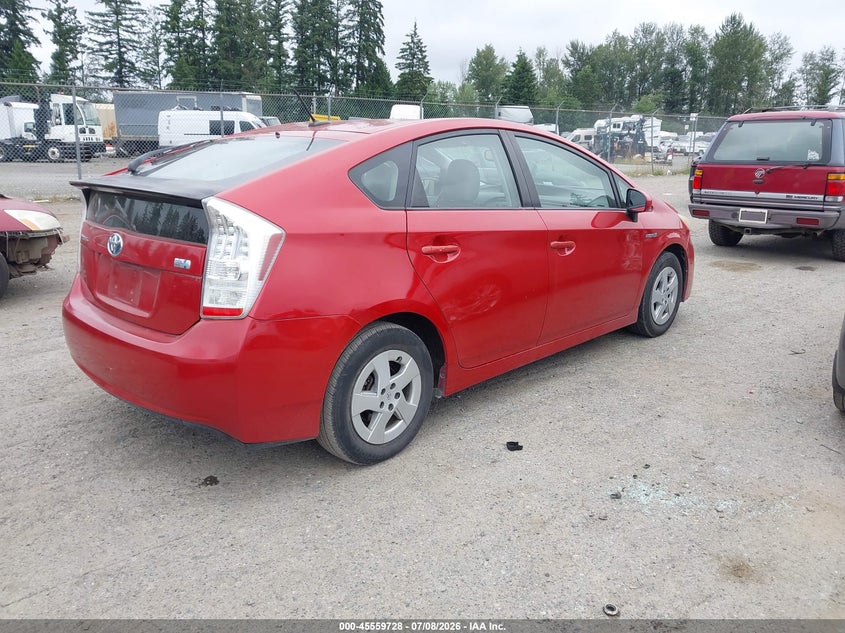 2010 Toyota Prius VIN JTDKN3DU5A0031108 IAAI salvage auction — FRONT END, Bill Of Sale (Washington), sold $1,550 on 2026-07-29 (photo 4)