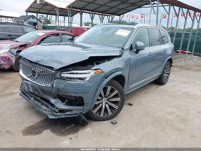 2023 Volvo Xc90 VIN YV4062PN5P1928979 IAAI salvage auction — FRONT END, Wait Title, sold $9,500 on 2026-08-01 (photo 2)