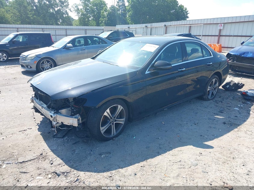 2018 Mercedes-benz E-klasse VIN WDDZF4KBXJA340575 IAAI salvage auction — FRONT END, Salvage (Georgia), sold $4,800 on 2026-08-19 (photo 2)