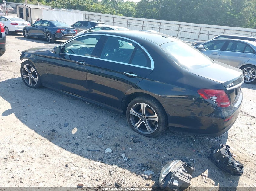 2018 Mercedes-benz E-klasse VIN WDDZF4KBXJA340575 IAAI salvage auction — FRONT END, Salvage (Georgia), sold $4,800 on 2026-08-19 (photo 3)