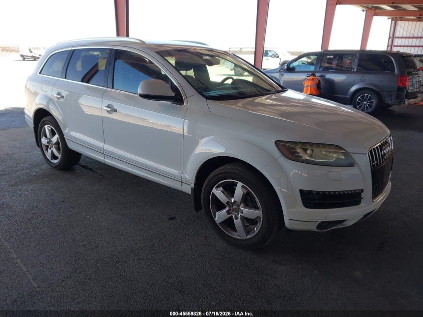 2012 Audi Q7 VIN WA1LMAFE6CD007066 IAAI salvage auction — NORMAL WEAR, Clear - Dealer Only (California), sold $250 on 2026-07-28 (photo 1)