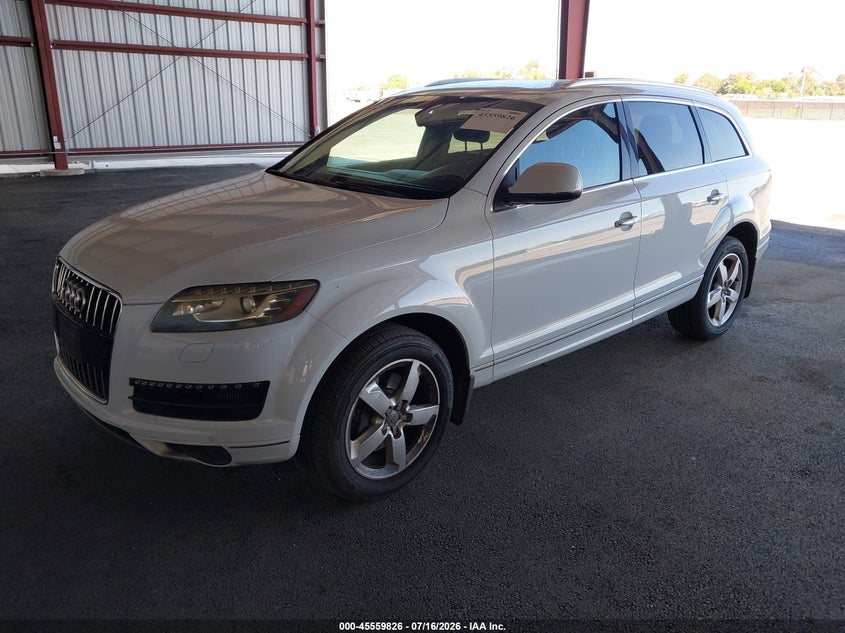 2012 Audi Q7 VIN WA1LMAFE6CD007066 IAAI salvage auction — NORMAL WEAR, Clear - Dealer Only (California), sold $250 on 2026-07-28 (photo 2)