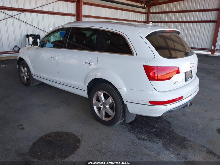 2012 Audi Q7 VIN WA1LMAFE6CD007066 IAAI salvage auction — NORMAL WEAR, Clear - Dealer Only (California), sold $250 on 2026-07-28 (photo 3)