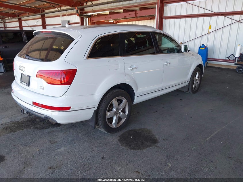 2012 Audi Q7 VIN WA1LMAFE6CD007066 IAAI salvage auction — NORMAL WEAR, Clear - Dealer Only (California), sold $250 on 2026-07-28 (photo 4)