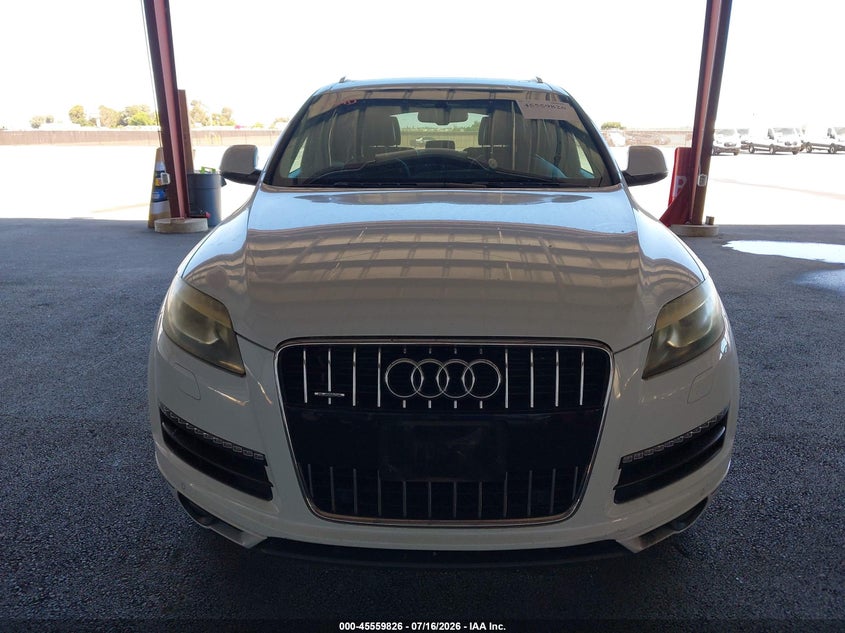 2012 Audi Q7 VIN WA1LMAFE6CD007066 IAAI salvage auction — NORMAL WEAR, Clear - Dealer Only (California), sold $250 on 2026-07-28 (photo 6)