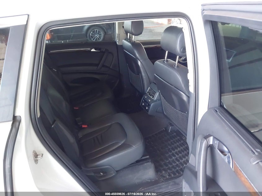 2012 Audi Q7 VIN WA1LMAFE6CD007066 IAAI salvage auction — NORMAL WEAR, Clear - Dealer Only (California), sold $250 on 2026-07-28 (photo 8)