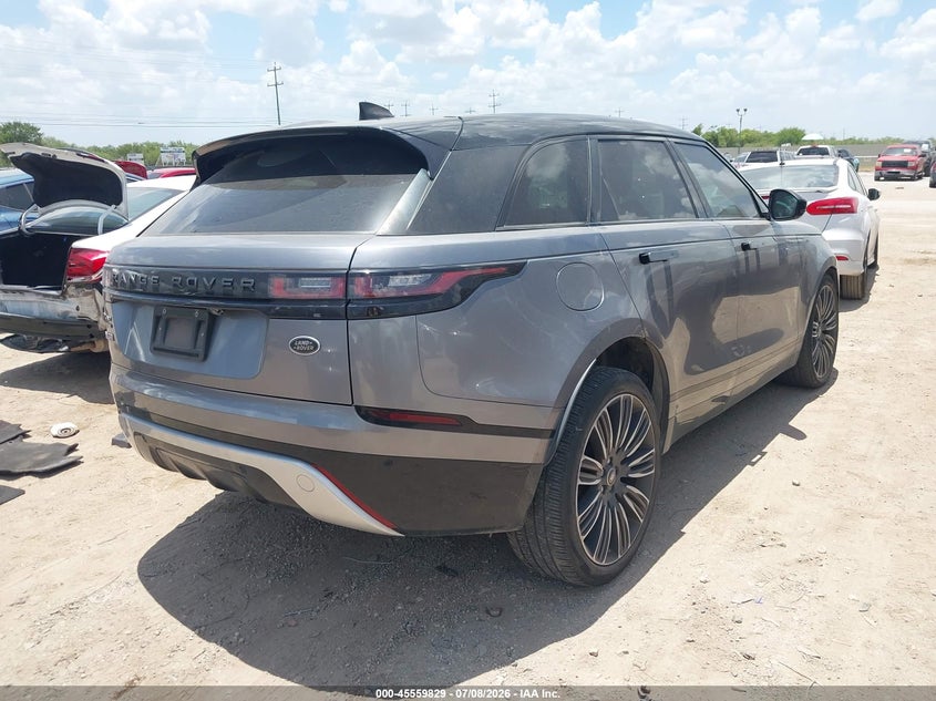 2020 Land rover Range rover velar VIN SALYK2EX5LA257886 IAAI salvage auction — SIDE, Original (Texas), sold $12,500 on 2026-09-08 (photo 4)
