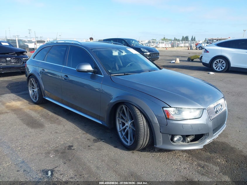 2014 Audi Allroad VIN WA1UFAFL5EA106737 IAAI salvage auction — LEFT SIDE, Salvage (California), sold $25 on 2026-07-29 (photo 1)
