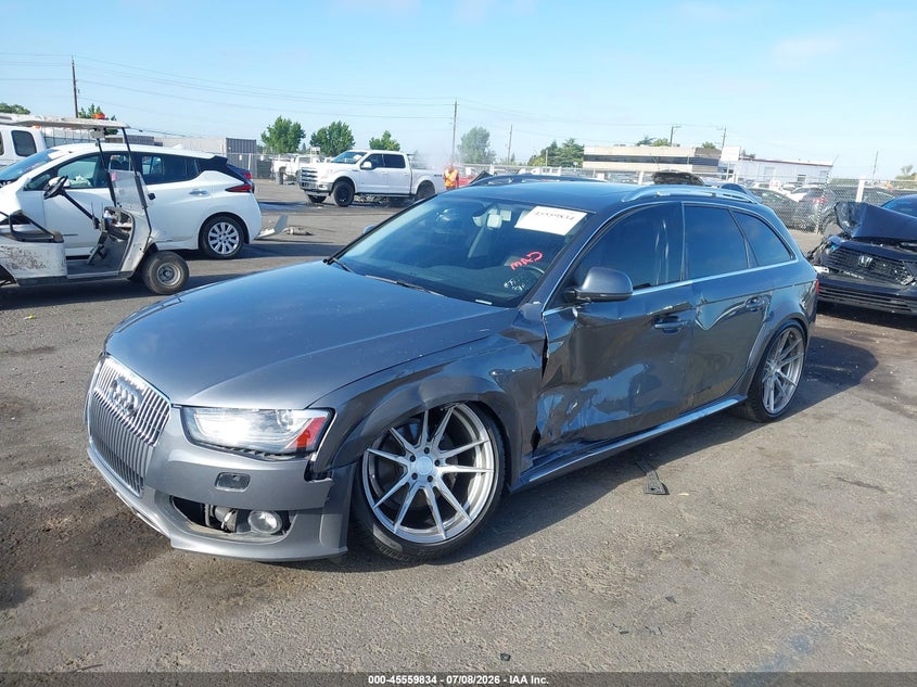 2014 Audi Allroad VIN WA1UFAFL5EA106737 IAAI salvage auction — LEFT SIDE, Salvage (California), sold $25 on 2026-07-29 (photo 2)