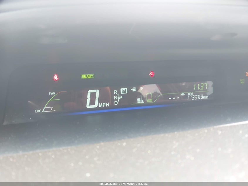 2013 Toyota Prius v VIN JTDZN3EU9D3188253 IAAI salvage auction — LEFT FRONT, Salvage (Georgia), sold $3,150 on 2026-08-02 (photo 7)