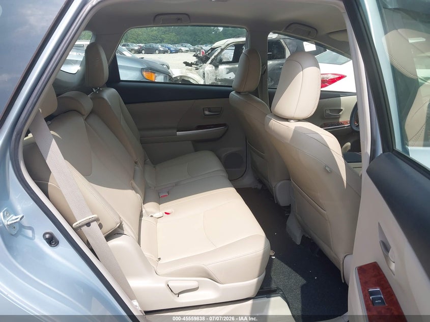 2013 Toyota Prius v VIN JTDZN3EU9D3188253 IAAI salvage auction — LEFT FRONT, Salvage (Georgia), sold $3,150 on 2026-08-02 (photo 8)