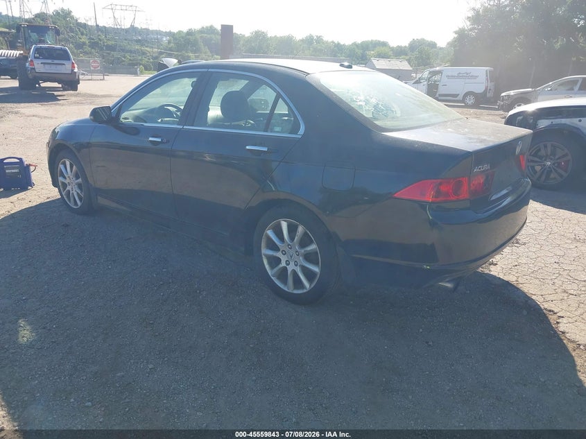 2006 Acura Tsx VIN JH4CL95996C005719 IAAI salvage auction — NORMAL WEAR, Clear (Pennsylvania), sold $1,725 on 2026-07-10 (photo 3)