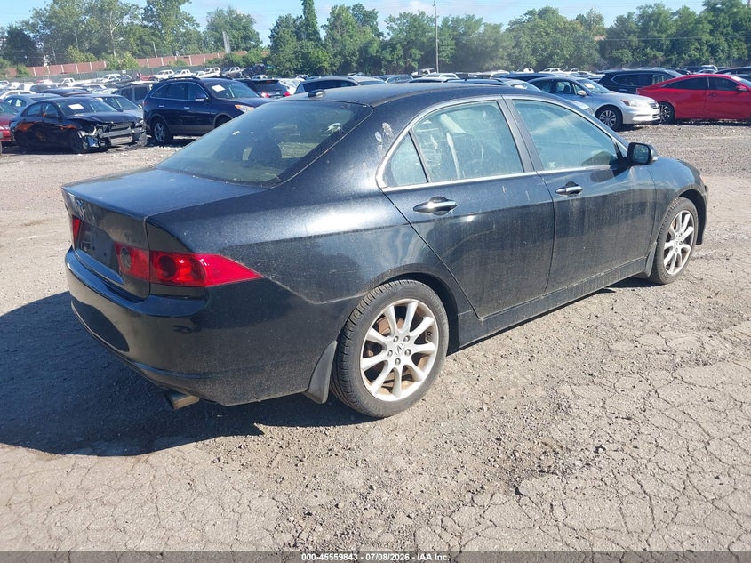 2006 Acura Tsx VIN JH4CL95996C005719 IAAI salvage auction — NORMAL WEAR, Clear (Pennsylvania), sold $1,725 on 2026-07-10 (photo 4)