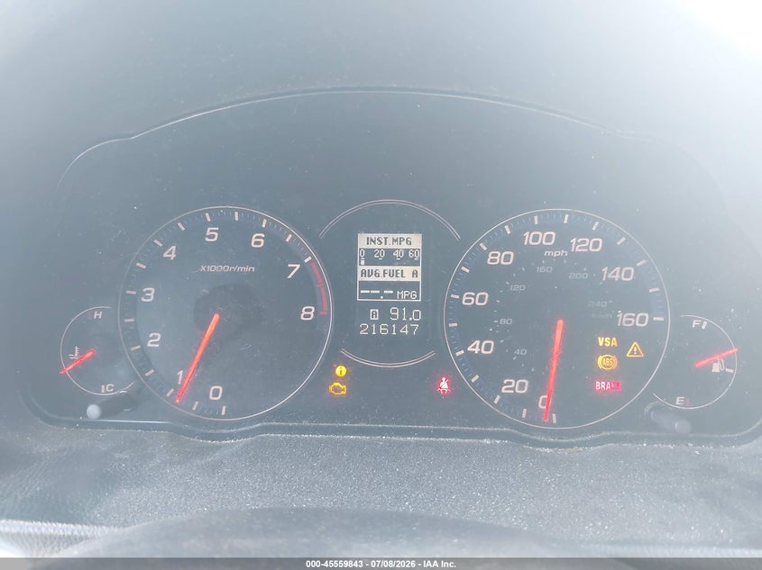 2006 Acura Tsx VIN JH4CL95996C005719 IAAI salvage auction — NORMAL WEAR, Clear (Pennsylvania), sold $1,725 on 2026-07-10 (photo 7)