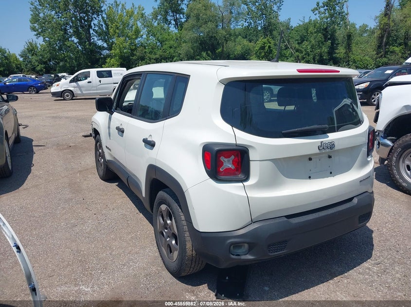 2015 Jeep Renegade VIN ZACCJAAT7FPC06427 IAAI salvage auction — FRONT END, Salvage (Ohio), sold $750 on 2026-08-18 (photo 3)