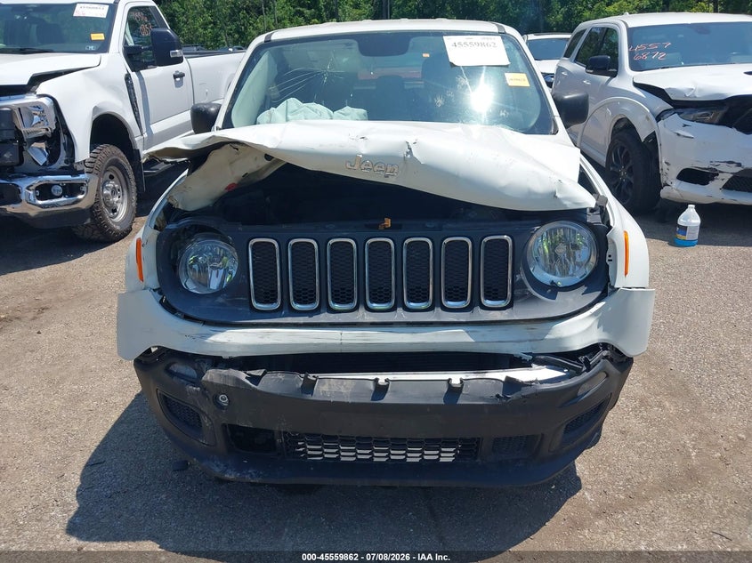 2015 Jeep Renegade VIN ZACCJAAT7FPC06427 IAAI salvage auction — FRONT END, Salvage (Ohio), sold $750 on 2026-08-18 (photo 6)