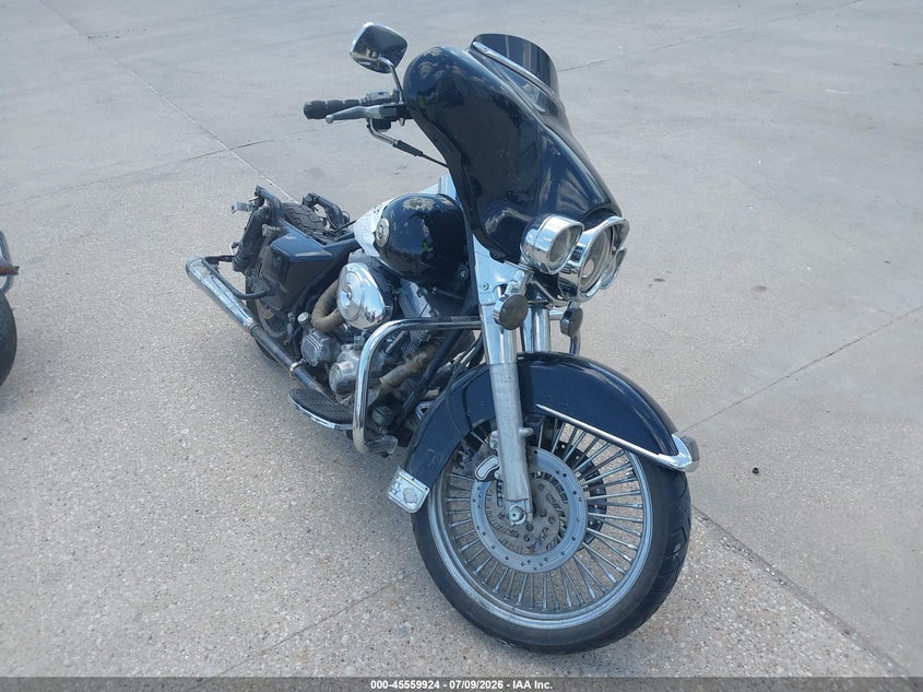 2002 Harley-davidson Flht VIN 1HD1DDV382Y601016 IAAI salvage auction — ALL OVER, Salvage (Texas), sold $675 on 2026-09-24 (photo 1)