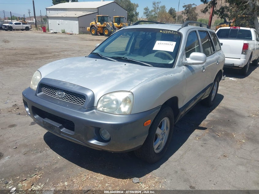 2003 Hyundai Santa fe VIN KM8SC73E63U537058 IAAI salvage auction — NORMAL WEAR, Clear - Dealer Only (California), sold $100 on 2026-07-21 (photo 2)