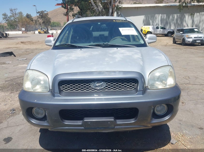 2003 Hyundai Santa fe VIN KM8SC73E63U537058 IAAI salvage auction — NORMAL WEAR, Clear - Dealer Only (California), sold $100 on 2026-07-21 (photo 6)