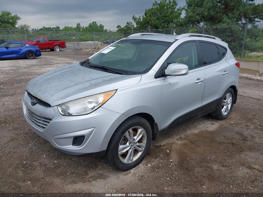2012 Hyundai Tucson VIN KM8JUCAC6CU544191 IAAI salvage auction — NORMAL WEAR, Clear (Montana), sold $25 on 2026-07-28 (photo 2)