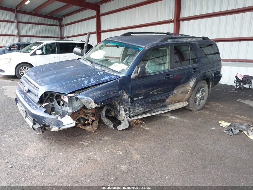 2004 Toyota 4runner VIN JTEBU14R148021096 IAAI salvage auction — LEFT FRONT, Mv-907A (New York), sold $1,800 on 2026-07-23 (photo 2)