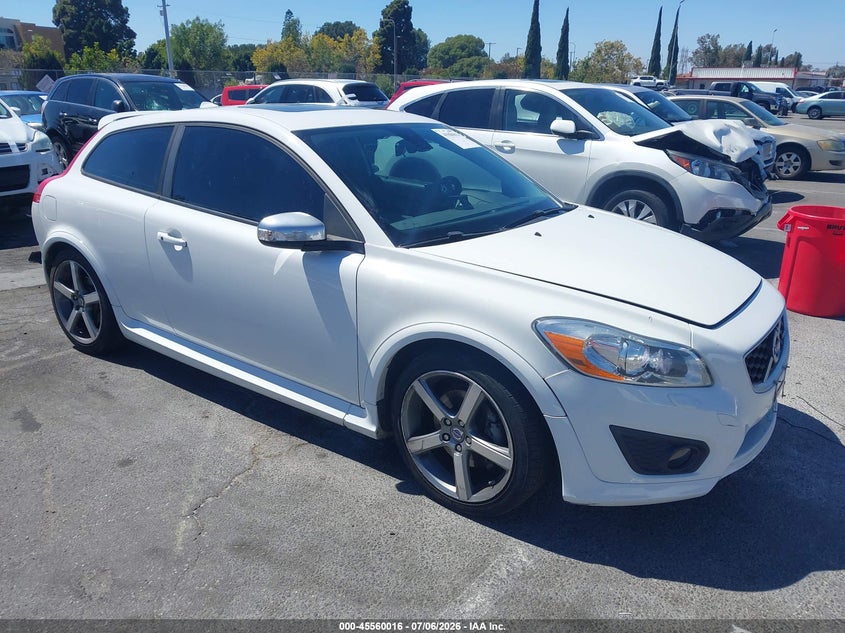 2011 Volvo C30 VIN YV1672MK9B2208893 IAAI salvage auction — LEFT SIDE, Salvage (California), sold $125 on 2026-07-30 (photo 1)