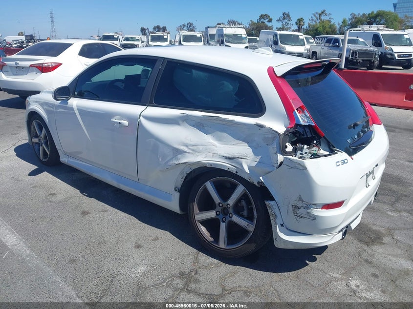 2011 Volvo C30 VIN YV1672MK9B2208893 IAAI salvage auction — LEFT SIDE, Salvage (California), sold $125 on 2026-07-30 (photo 3)