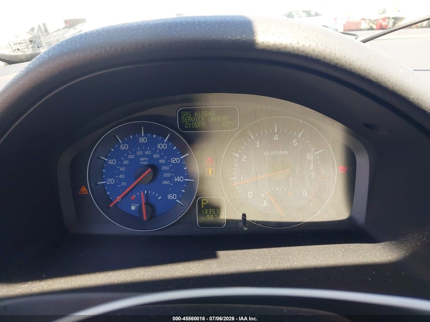 2011 Volvo C30 VIN YV1672MK9B2208893 IAAI salvage auction — LEFT SIDE, Salvage (California), sold $125 on 2026-07-30 (photo 7)