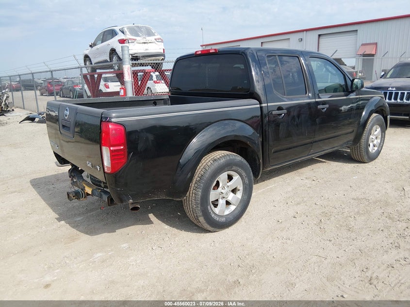 2010 Nissan Frontier VIN 1N6AD0EV9AC424092 IAAI salvage auction — LEFT REAR, Salvage (Kansas), sold $2,450 on 2026-07-30 (photo 4)