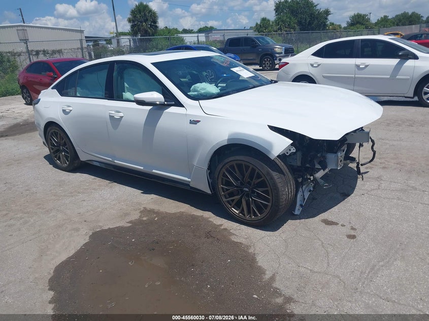 2024 Cadillac Ct5-v VIN 1G6D35R61R0810864 — IAAI salvage auction photo