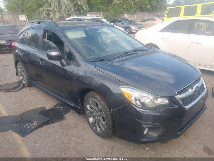 2012 Subaru Impreza VIN JF1GPAU60CH230230 IAAI salvage auction — NORMAL WEAR, Clear (Texas), sold $575 on 2026-07-28 (photo 1)